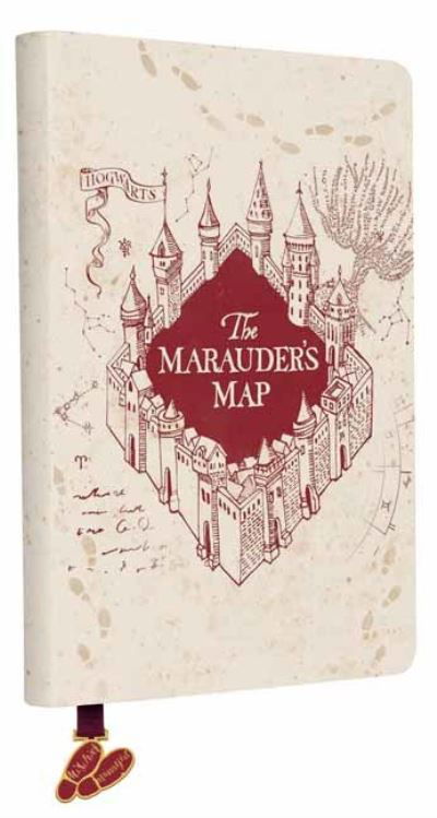 Harry Potter: Marauder's Map Journal with Ribbon Charm - Insight Editions - Kirjat - Insight Editions - 9798886630947 - tiistai 21. maaliskuuta 2023