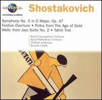 Cover for D. Shostakovich · Sym 5/Ov Festive (CD)