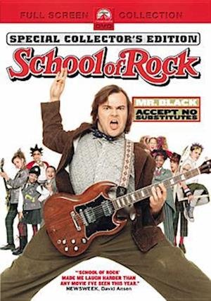 Cover for School of Rock · Jack Black (NTSC-1) (DVD)