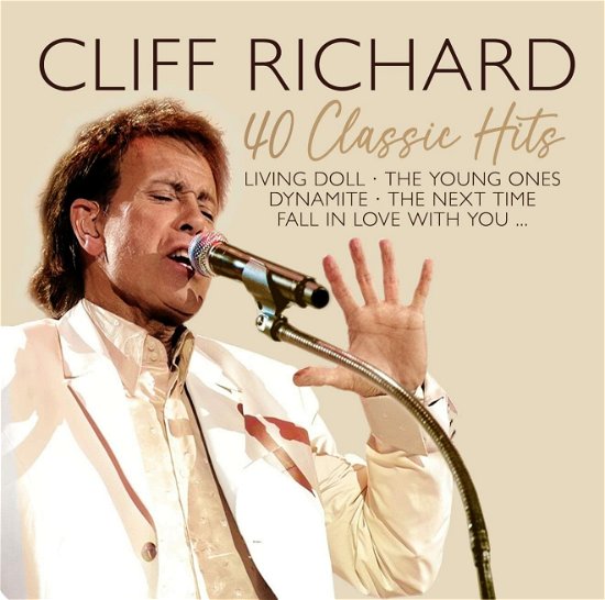 Cover for Cliff Richard · 40 Classic Hits (CD) (2022)