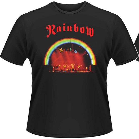 Cover for Rainbow · On Stage (T-shirt) [size S] [Black edition] (2009)