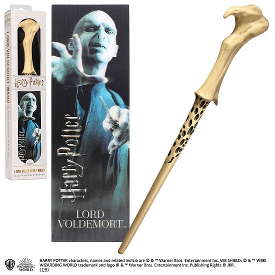 Harry Potter PVC Zauberstab-Replik Lord Voldemort - Harry Potter - Fanituote - THE NOBLE COLLECTION - 0849421005948 - tiistai 2. huhtikuuta 2019