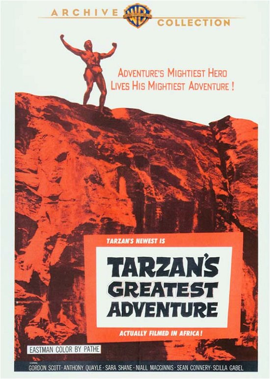 Cover for Tarzans Greatest Adventure (DVD) (2009)