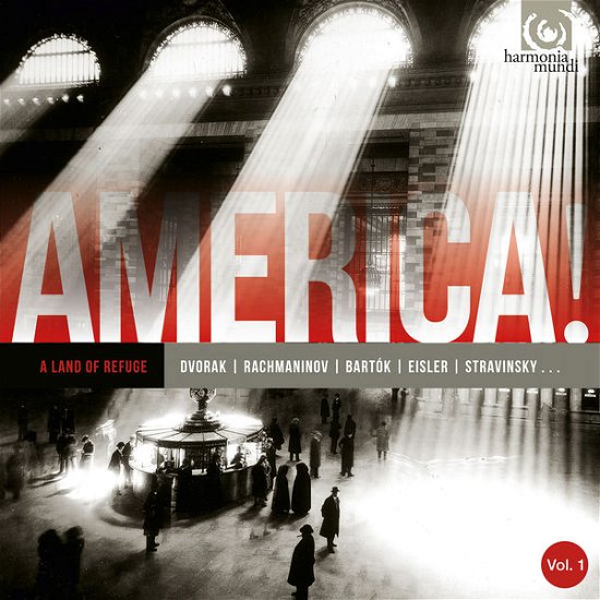 Cover for Jerusalem Quartet · America - Vol. 1 - A Land Of Refuge (CD) (2014)