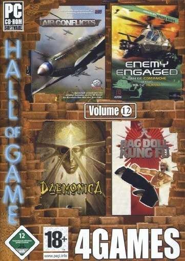 Games Vol 12 Air Conflicts  Enemygaged Comanche vs. Hokum  Daemonica Ragdoll Kung Fu - Pc - Spil - FIP PUBLISHING - 3700046243948 - 