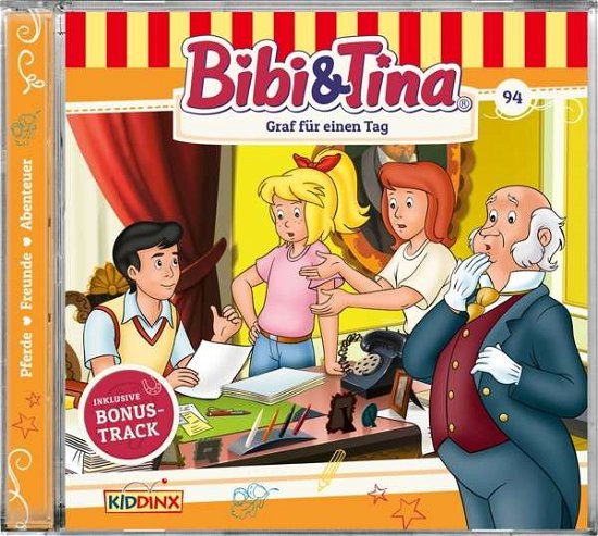 Cover for Bibi &amp; Tina · Folge 94:graf Für Einen Tag (CD) (2019)