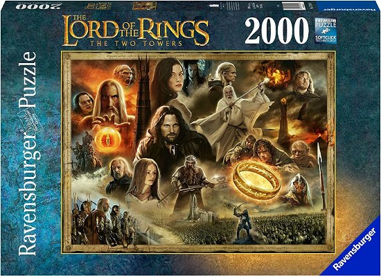 Lord of the Rings The Two Towers 2000pc - Ravensburger - Bordspel - Ravensburger - 4005556172948 - 1 mei 2023