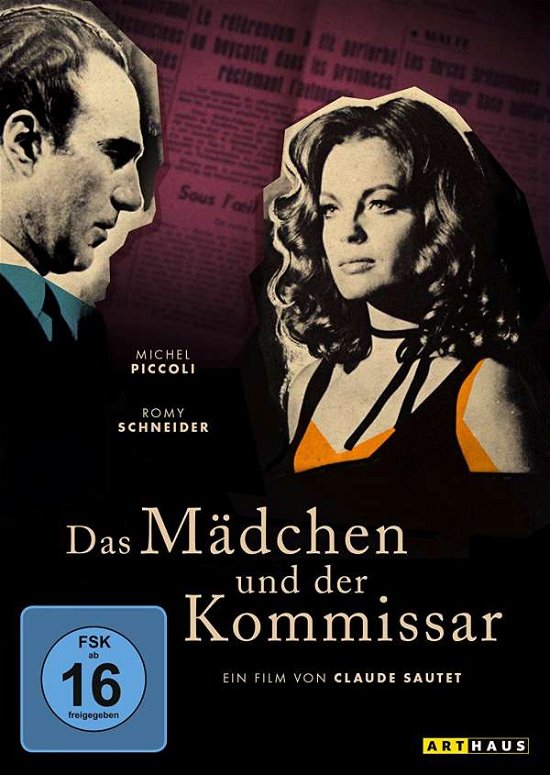 Cover for Schneider,romy / Piccoli,michel · Das Mädchen Und Der Kommissar (DVD) (2018)