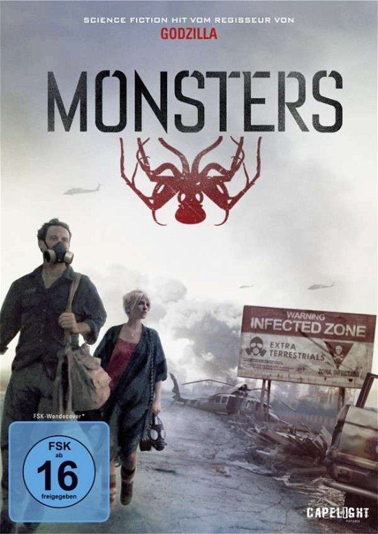 Cover for Gareth Edwards · Monsters (DVD) (2014)