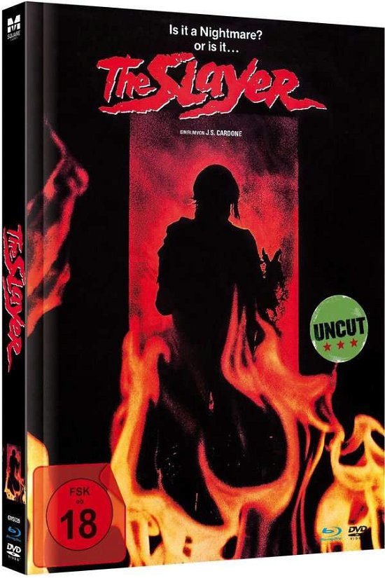Cover for Kendall,sarah / Mcrae,alan / Jones,ivy · The Slayer - Uncut Limited Mediabook-edition (Blu-ray) (2020)