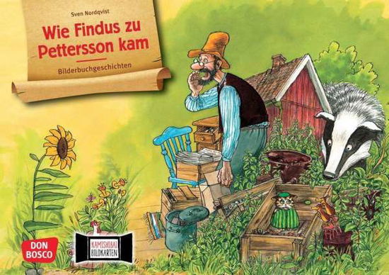 Wie Findus zu Pettersson kam. Kamishibai Bildkartenset. - Sven Nordqvist - Mercancía - Don Bosco Medien GmbH - 4260179516948 - 