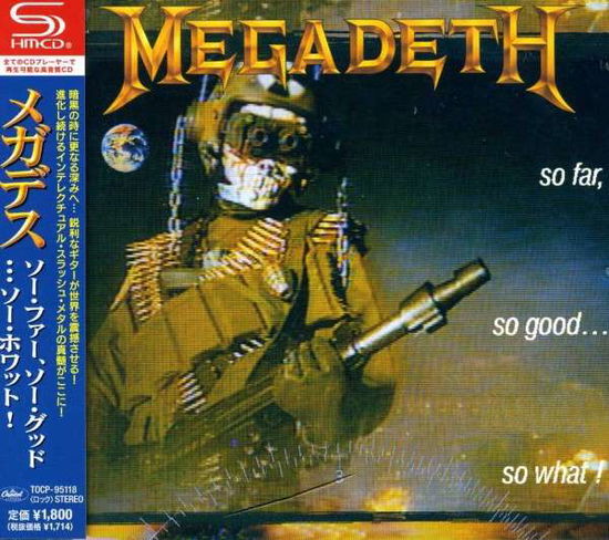 Cover for Megadeth · So Far. So Good So What (CD) [Bonus Tracks, Remastered edition] (2013)