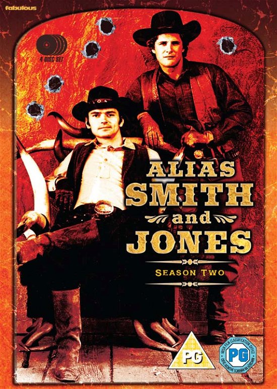 Cover for Alias Smith and Jones Season 2 · Alias Smith And Jones Season 2 (DVD) (2015)