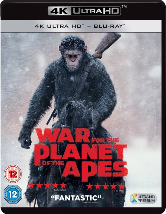War for the Planet of the Apes -  - Elokuva - 20TH CENTURY FOX - 5039036081948 - maanantai 27. marraskuuta 2017