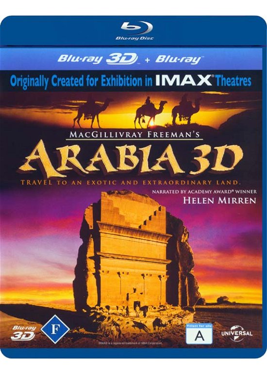 Imax - Arabia - 3D - Film - JV-UPN - 5050582901948 - 31. mars 2016