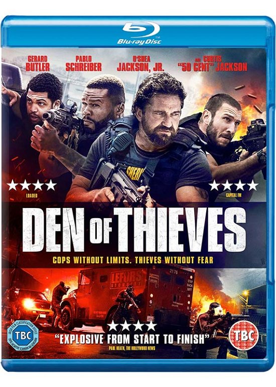 Cover for Den of Thieves · Den Of Thieves (Blu-Ray) (2018)