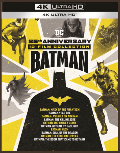 Cover for Batman: 85th Anniversary Collection · Batman (85th Anniversary Collection) (Blu-Ray) (2024)