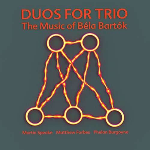 Cover for Martin Speake. Matthew Forbes &amp; Phelan Burgoyne · Duos For Trio - The Music Of Bela Bartok (CD) (2017)