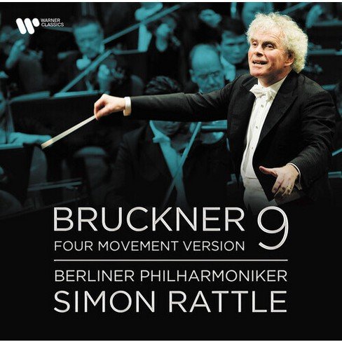 Simon Rattle & Berliner Philharmoniker · Bruckner: Symphony No. 9  - Four Movement Version (LP) (2024)