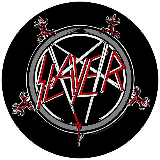Cover for Slayer · Slayer Back Patch: Pentagram (MERCH) [Black edition] (2019)