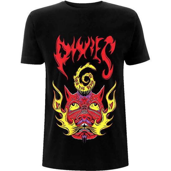 Pixies Unisex T-Shirt: Devil Is - Pixies - Merchandise - PHD - 5056187742948 - 16. april 2021