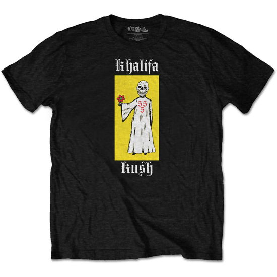 Cover for Wiz Khalifa · Wiz Khalifa Unisex T-Shirt: Reaper Flowers (T-shirt) [size S] [White - Unisex edition]