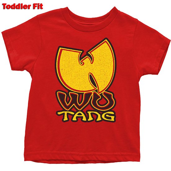 Cover for Wu-Tang Clan · Wu-Tang Clan Kids Toddler T-Shirt: Wu-Tang (12 Months) (T-shirt) [size 6-12mths] [Red - Kids edition]