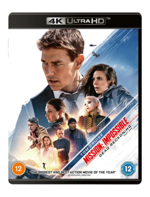 Cover for Christopher McQuarrie · Mission Impossible 7 - Dead Reckoning (4K UHD Blu-ray) (2023)