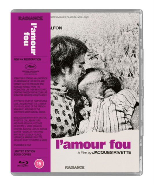 LAmour Fou - Jacques Rivette - Movies - RADIANCE FILMS - 5060974680948 - April 29, 2024