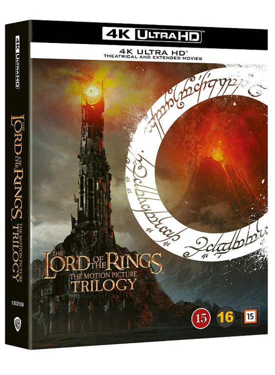 Cover for Ringenes Herre · Lord of the Rings Trilogy (4K UHD Box Set) (4K UHD Blu-ray) (2021)