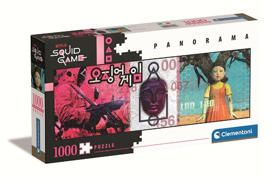 Squid Game (Panorama 1000 Stukjes) - Clementoni - Merchandise - Clementoni - 8005125396948 - 
