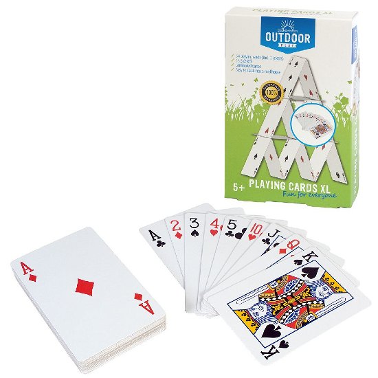 Cover for Outdoor Play · Outdoor Play Giant Playing Cards (Leketøy)