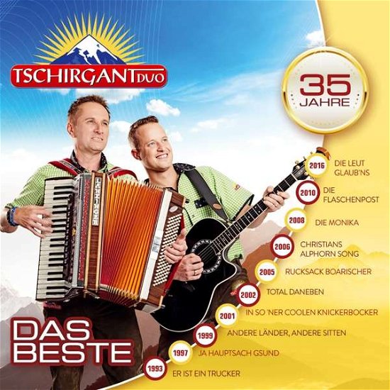 Cover for Tschirgant Duo · Das Beste - 35 Jahre (CD) (2019)