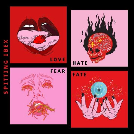 Cover for Spitting Ibex · Love Hate Fear Fate (LP) (2020)