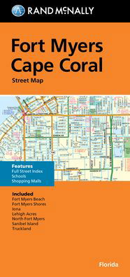 Cover for Rand McNally · Rand McNally Folded Map: Fort Myers, Cape Coral Street Map (Landkarten) (2021)