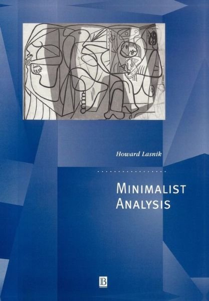 Cover for Lasnik, Howard (University of Maryland) · Minimalist Analysis - Generative Syntax (Paperback Book) (1999)