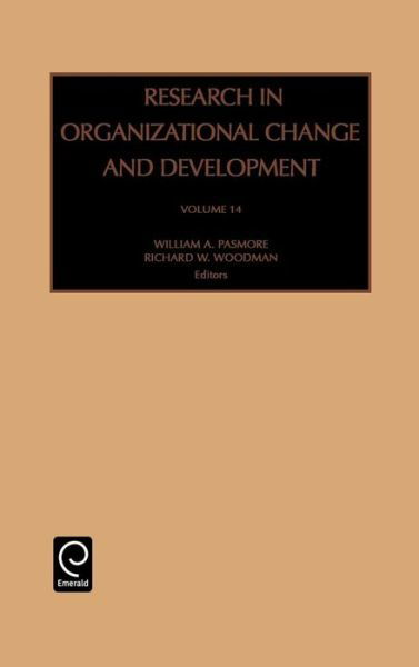 Cover for R.w. Woodman · Research in Organizational Change and Development - Research in Organizational Change and Development (Hardcover bog) (2003)