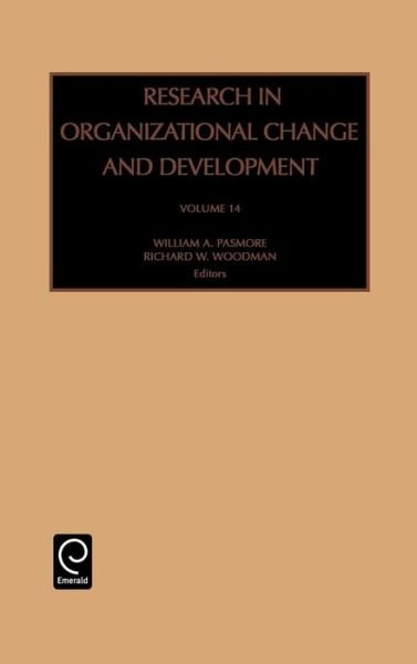 Cover for R.w. Woodman · Research in Organizational Change and Development - Research in Organizational Change and Development (Hardcover Book) (2003)