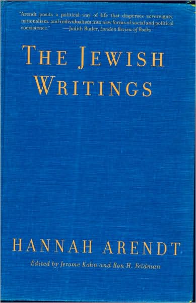 The Jewish Writings - Hannah Arendt - Books - Schocken Books - 9780805211948 - February 26, 2008