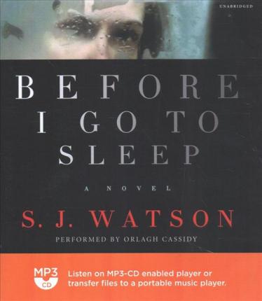 Cover for S J Watson · Before I Go to Sleep (CD) (2019)