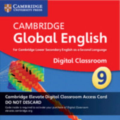 Cover for Christopher Barker · Cambridge Global English Stage 9 Cambridge Elevate Digital Classroom Access Card (1 Year): For Cambridge Lower Secondary English as a Second Language (N/A) [New edition] (2018)