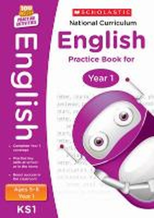 Cover for Scholastic · National Curriculum English Practice Book for Year 1 - 100 Practice Activities (Taschenbuch) (2014)