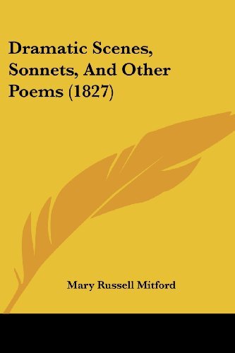 Cover for Mary Russell Mitford · Dramatic Scenes, Sonnets, and Other Poems (1827) (Paperback Book) (2008)