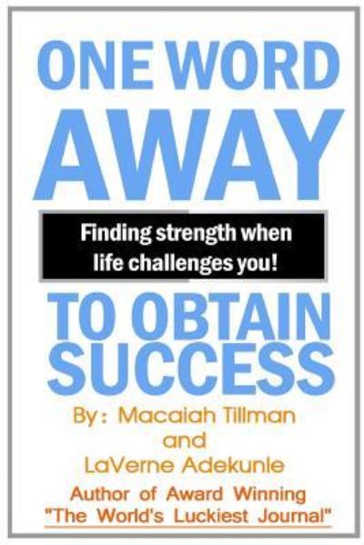 Cover for Macaiah Tillman · One Word Away (Paperback Book) (2014)