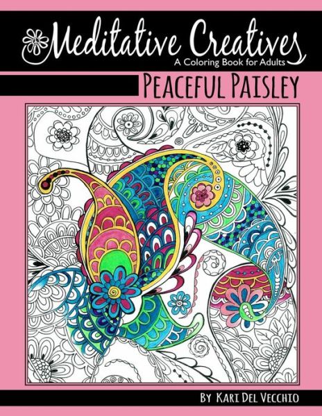 Cover for Kari Del Vecchio · Peaceful Paisley (Taschenbuch) (2015)