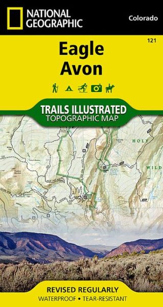 Cover for National Geographic Maps · Eagle / Avon: Trails Illustrated (Map) (2025)