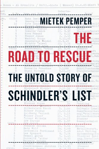 Cover for Mietek Pemper · The Road to Rescue: The Untold Story of Schindler's List (Paperback Book) [1st edition] (2011)