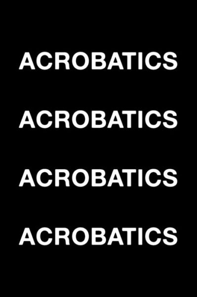 Cover for Mark Hall · Acrobatics Acrobatics (Paperback Book) (2018)