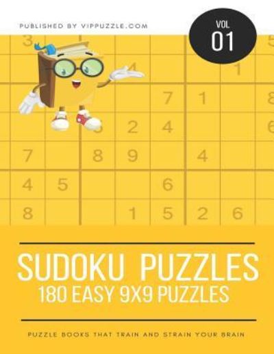 Cover for Vip Puzzle · Sudoku Puzzles - 180 Easy 9x9 Puzzles (Pocketbok) (2018)