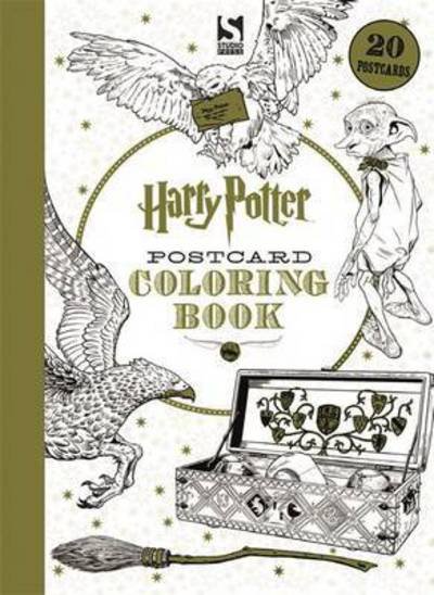 Cover for Warner Brothers · Harry Potter Postcard Colouring Book (Buch) (2016)